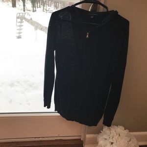 Banana Republic zip up sweater